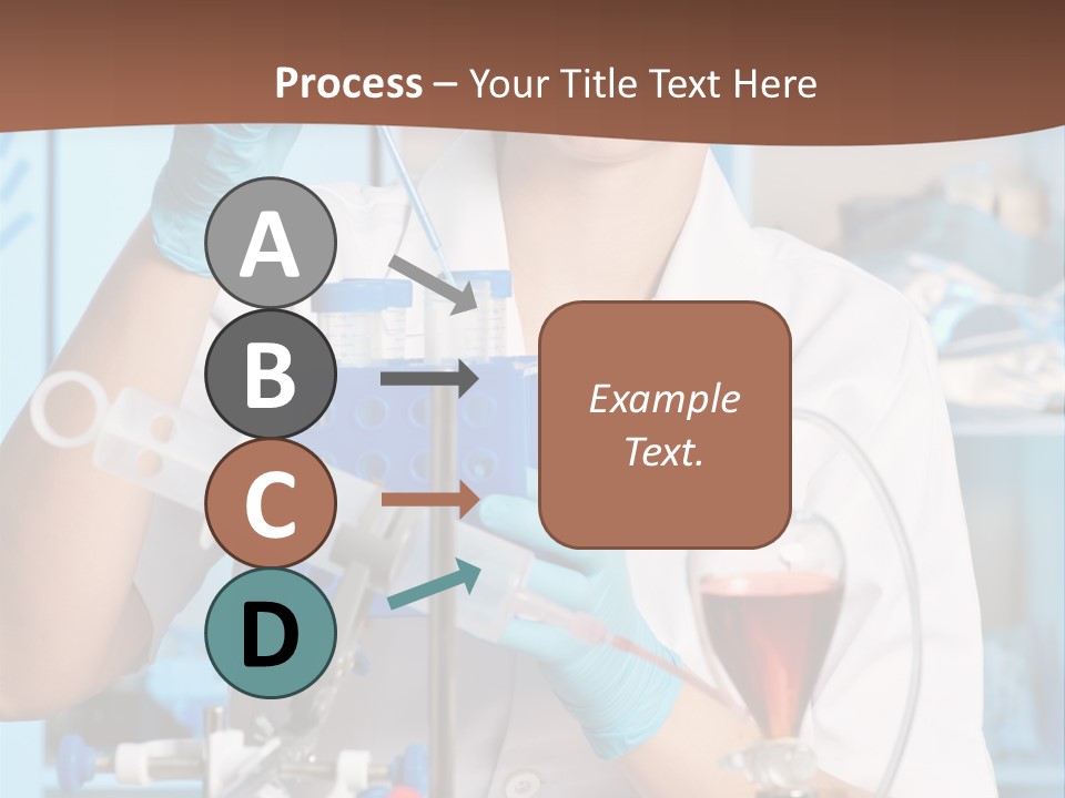 Medicine Researcher Test PowerPoint Template