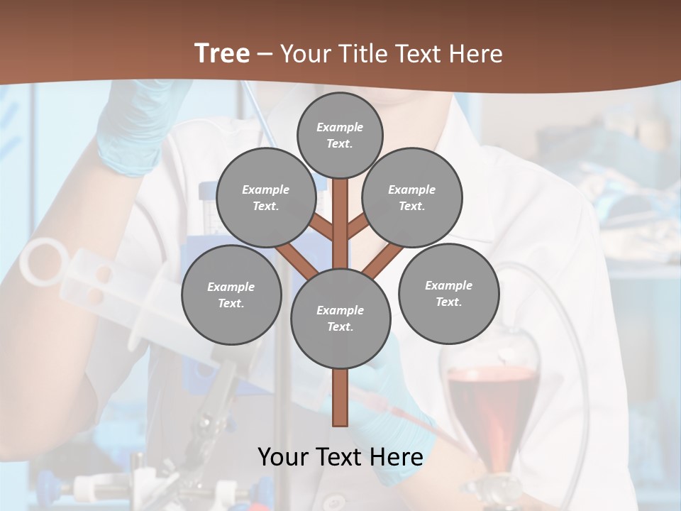 Medicine Researcher Test PowerPoint Template