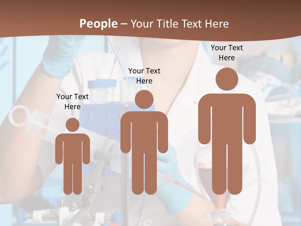 Medicine Researcher Test PowerPoint Template