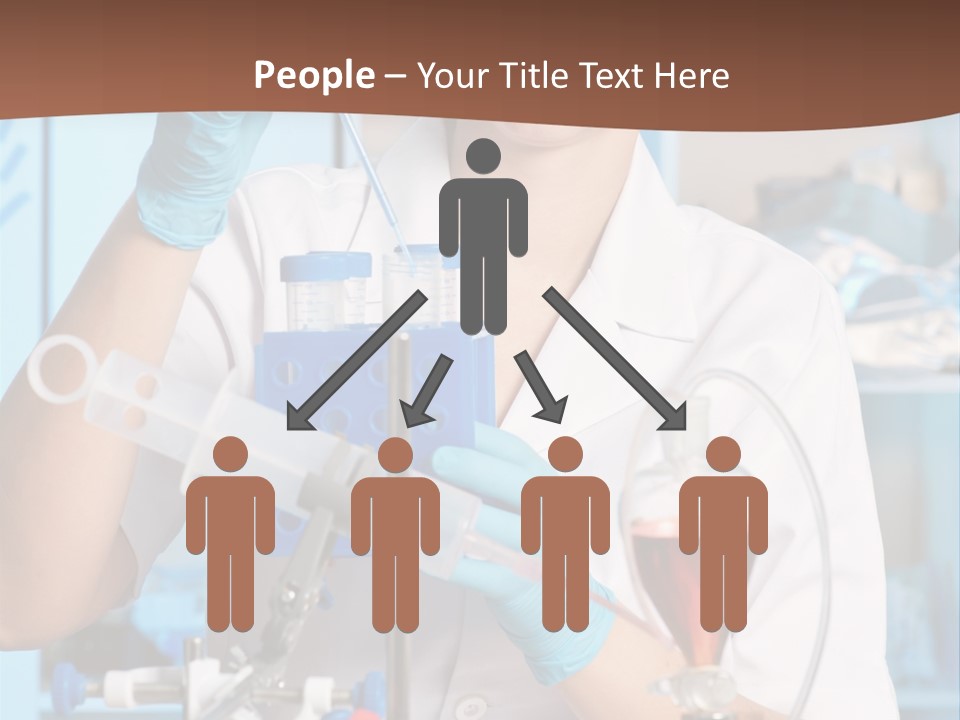Medicine Researcher Test PowerPoint Template
