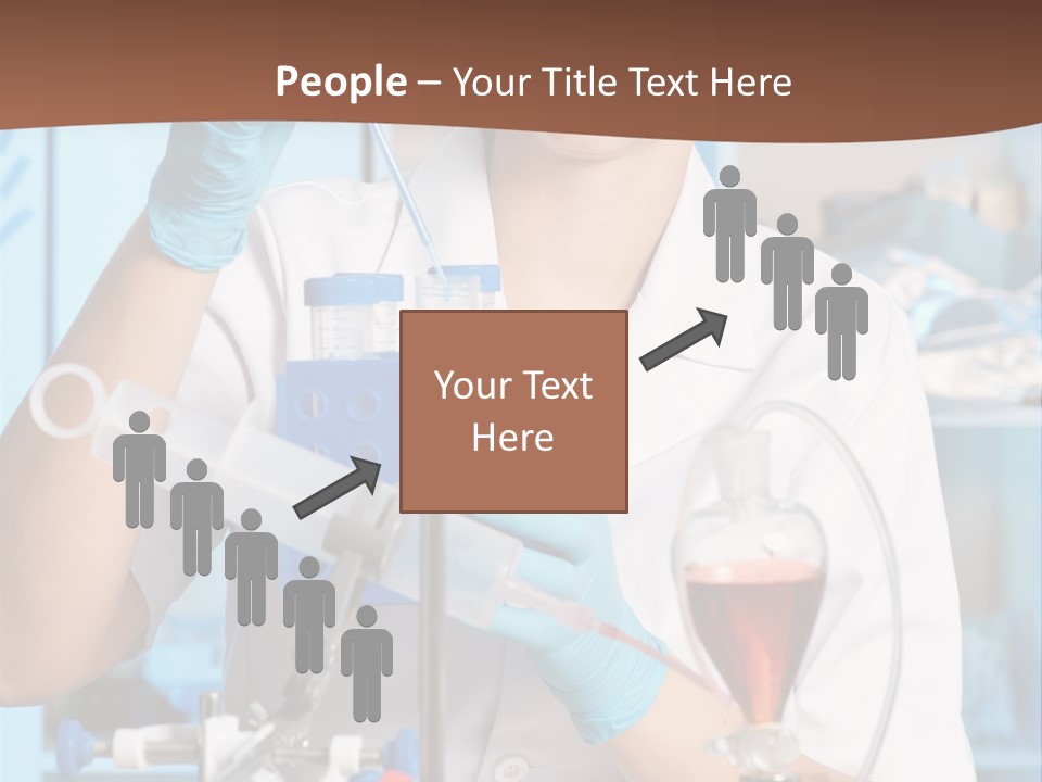 Medicine Researcher Test PowerPoint Template