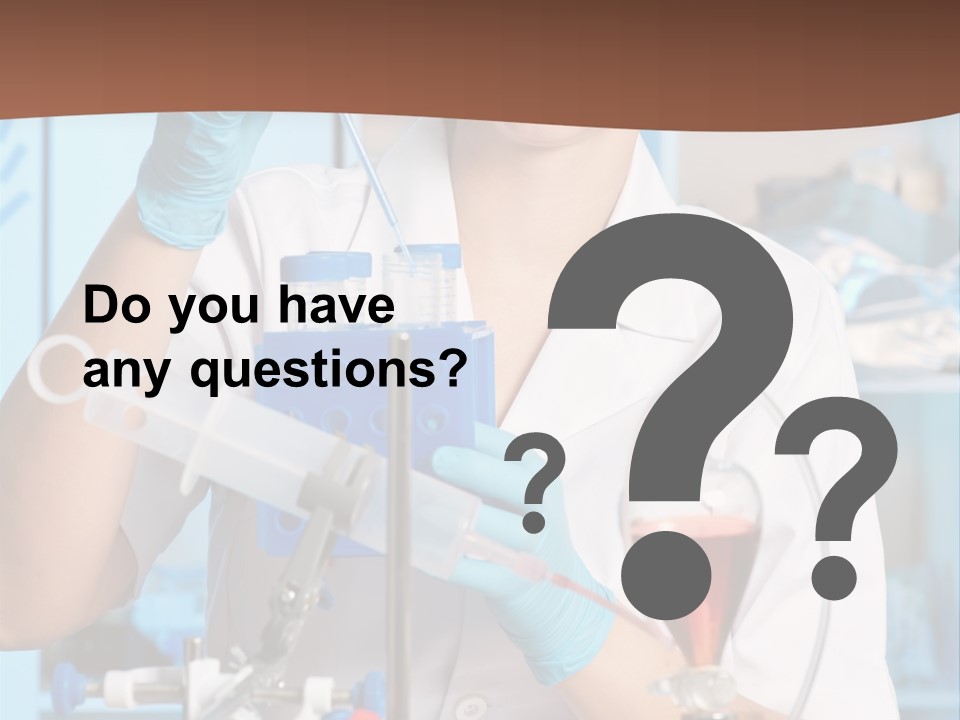 Medicine Researcher Test PowerPoint Template