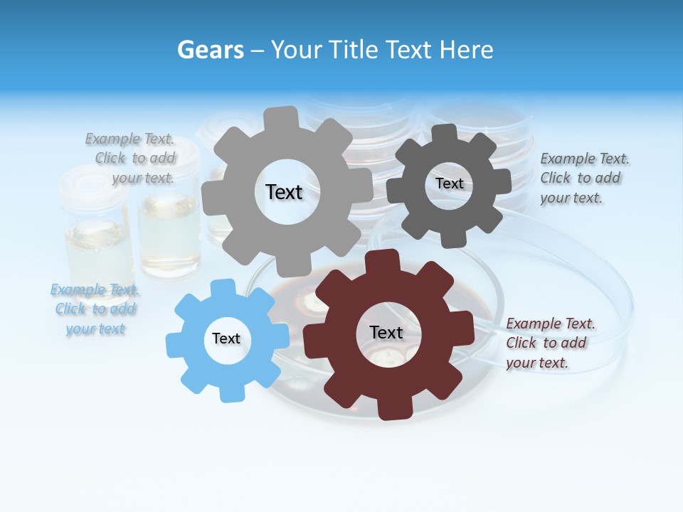 Health Brown Bacteria PowerPoint Template
