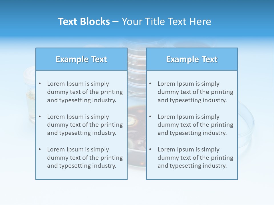 Health Brown Bacteria PowerPoint Template