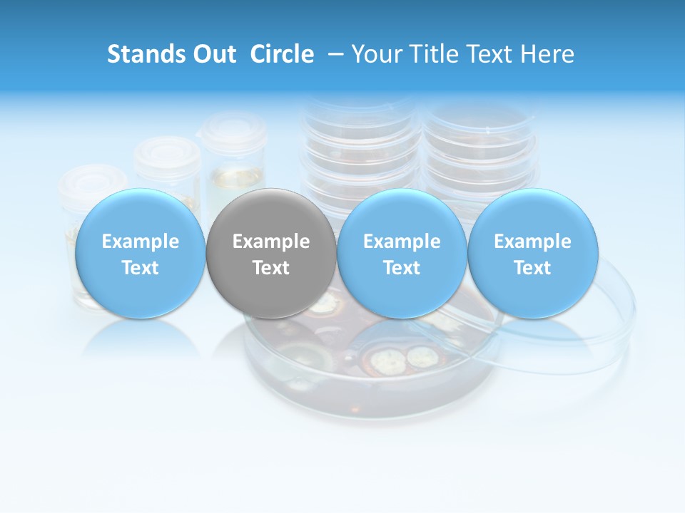 Health Brown Bacteria PowerPoint Template