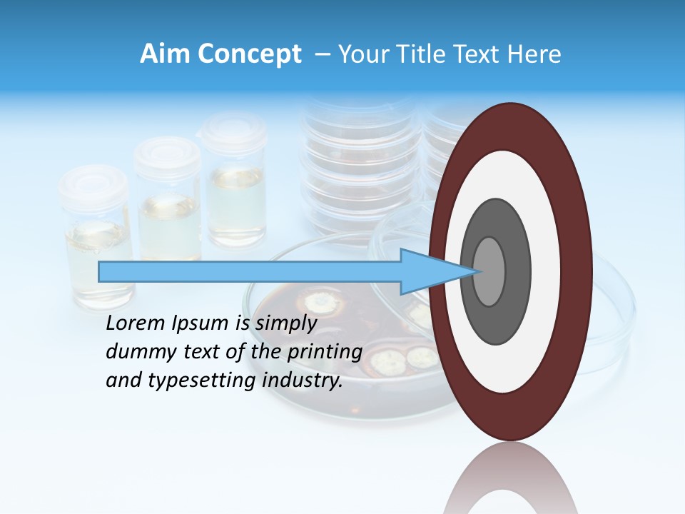 Health Brown Bacteria PowerPoint Template
