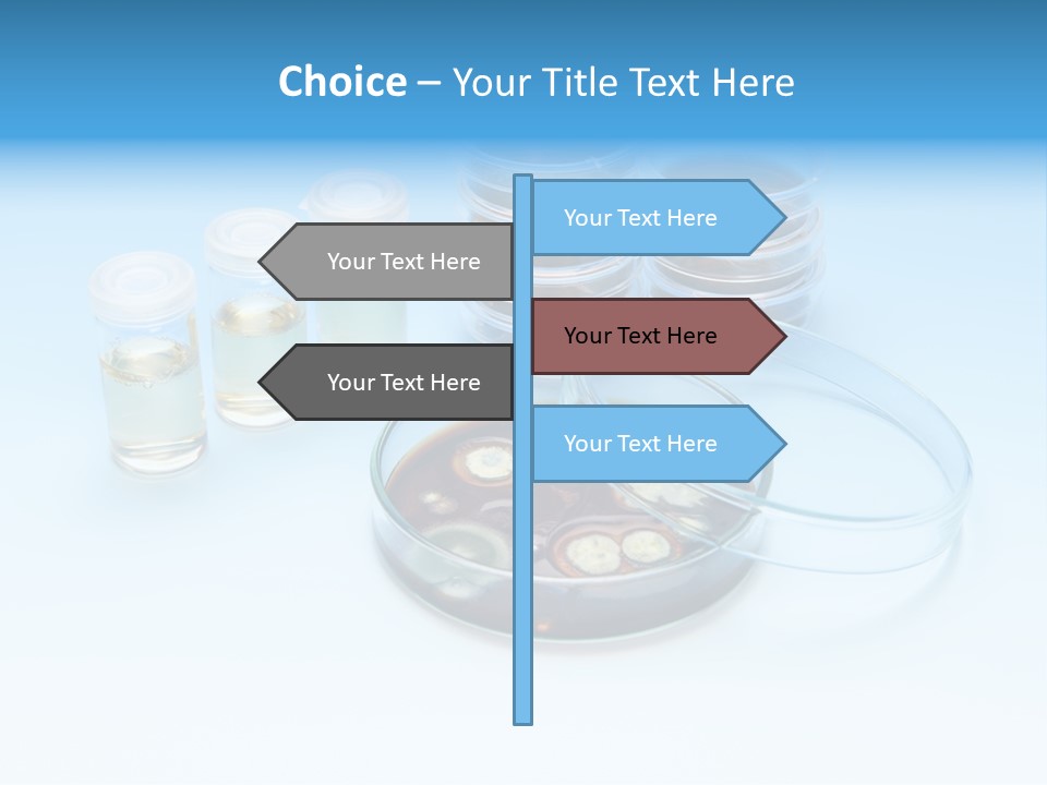 Health Brown Bacteria PowerPoint Template
