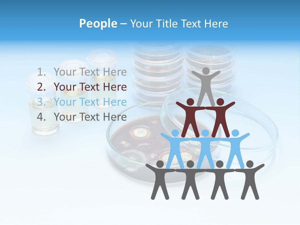 Health Brown Bacteria PowerPoint Template