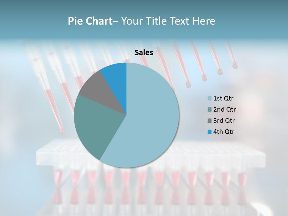 Pipette Tips Genetic Modified PowerPoint Template