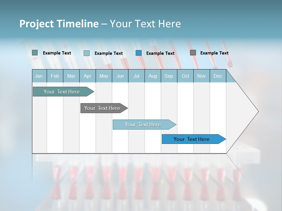 Pipette Tips Genetic Modified PowerPoint Template