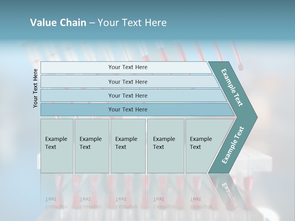 Pipette Tips Genetic Modified PowerPoint Template