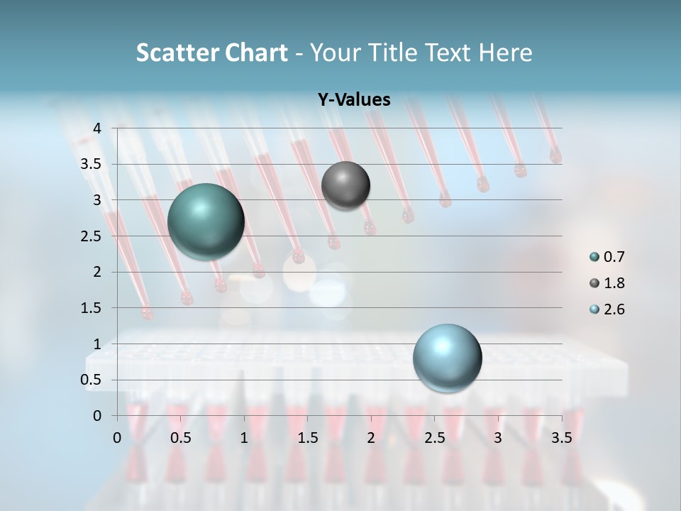 Pipette Tips Genetic Modified PowerPoint Template