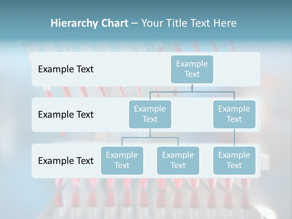 Pipette Tips Genetic Modified PowerPoint Template