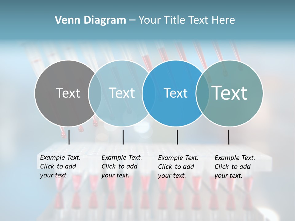 Pipette Tips Genetic Modified PowerPoint Template
