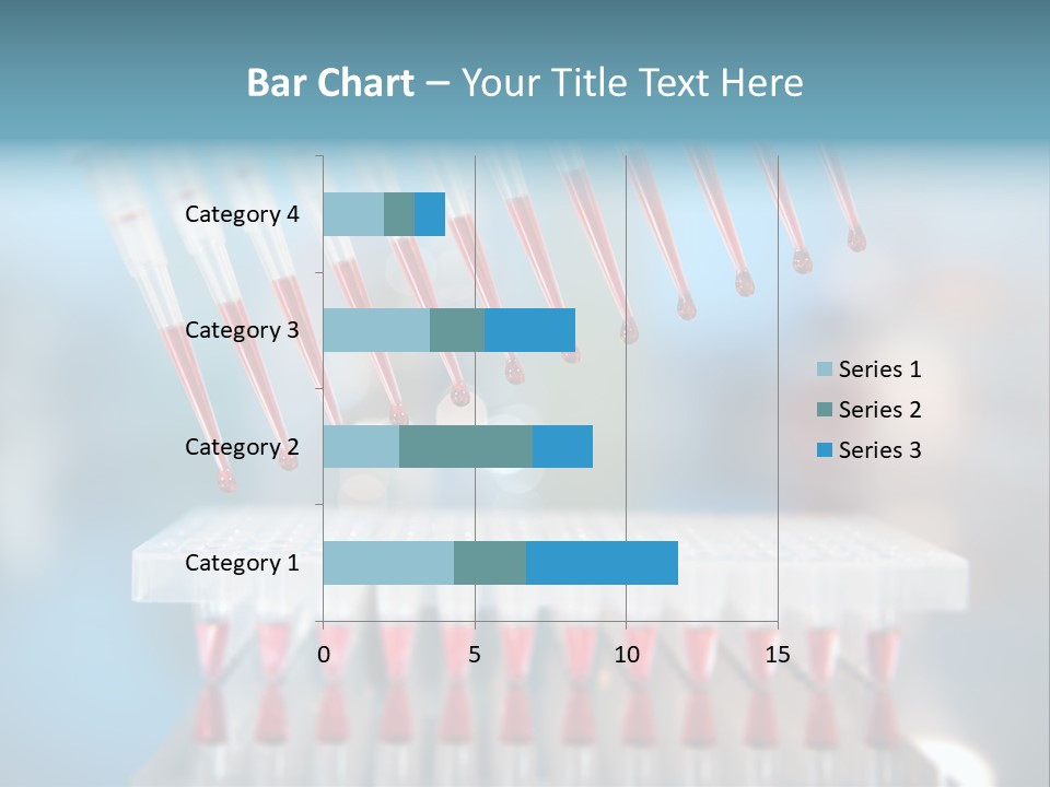 Pipette Tips Genetic Modified PowerPoint Template