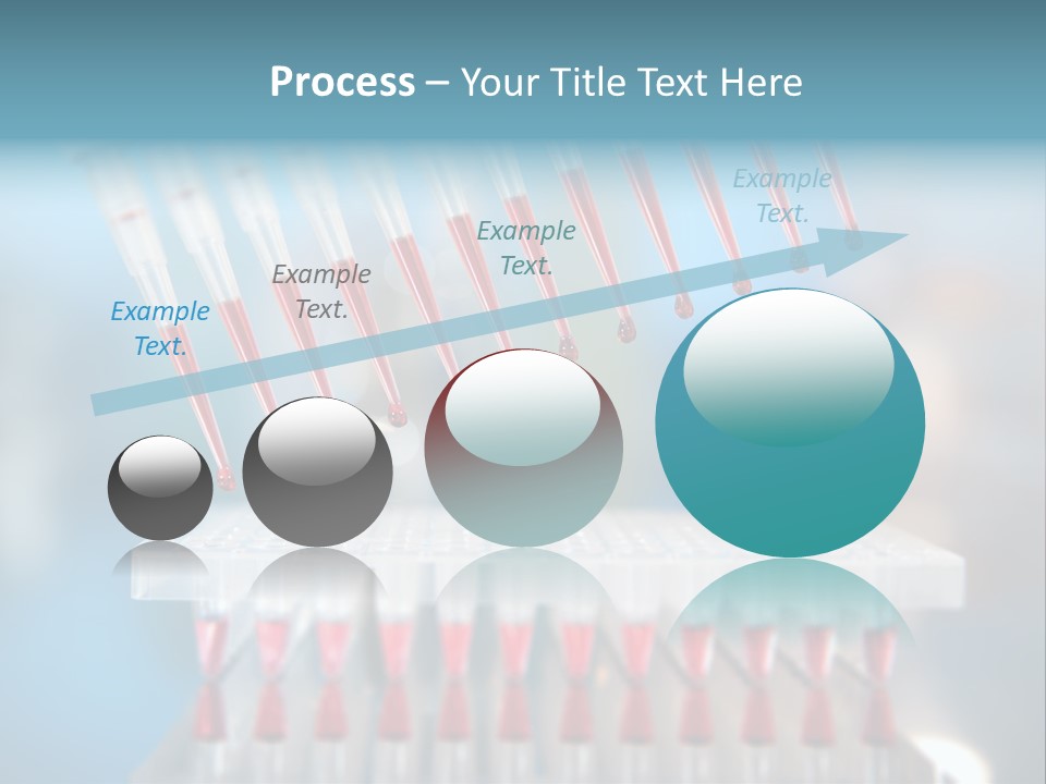 Pipette Tips Genetic Modified PowerPoint Template
