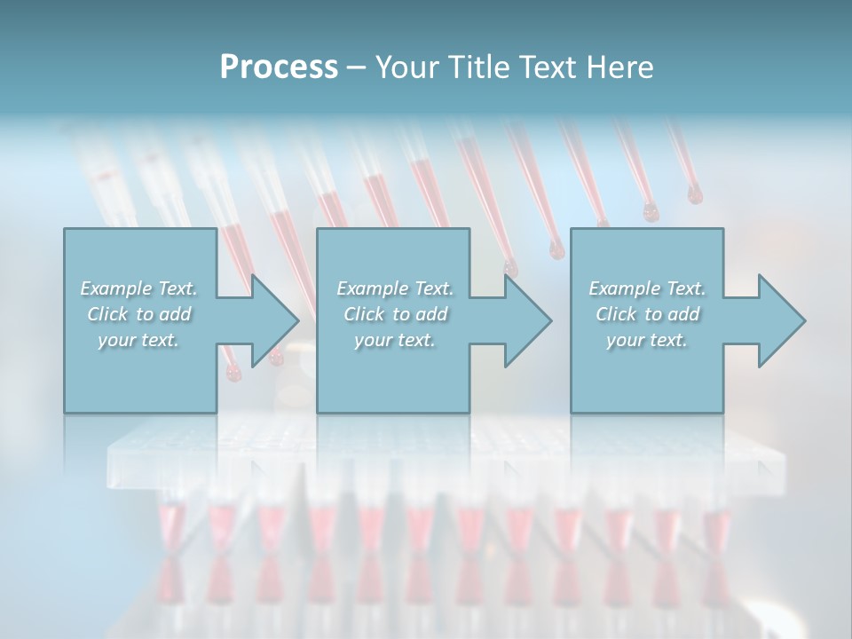 Pipette Tips Genetic Modified PowerPoint Template