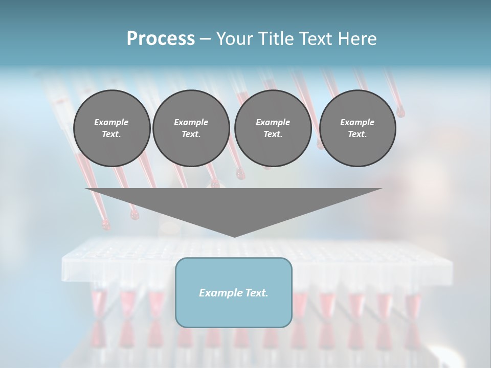 Pipette Tips Genetic Modified PowerPoint Template