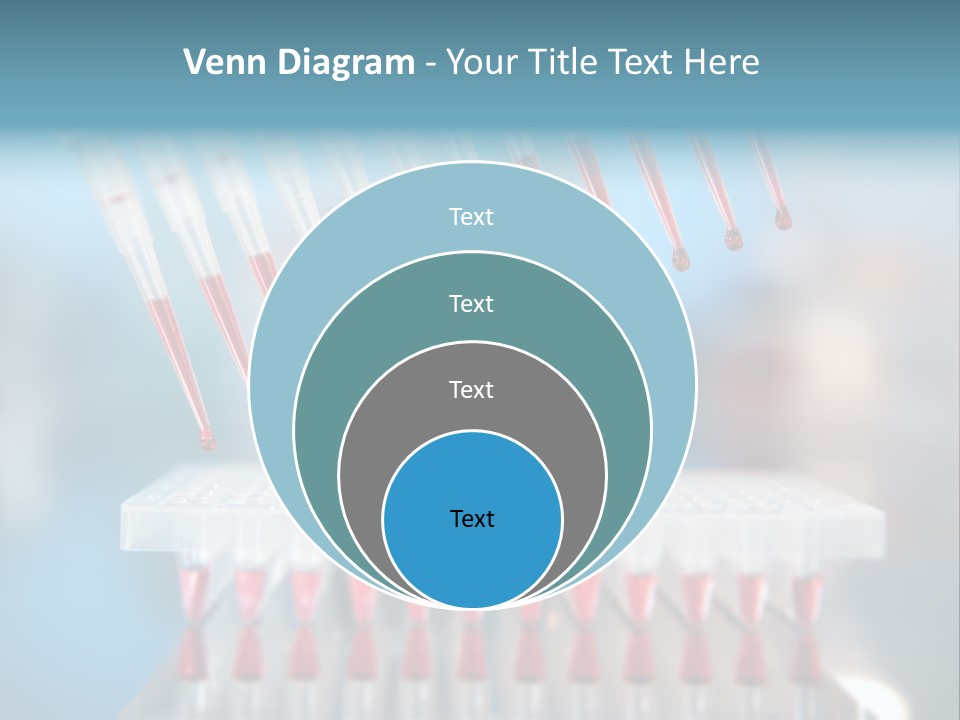 Pipette Tips Genetic Modified PowerPoint Template