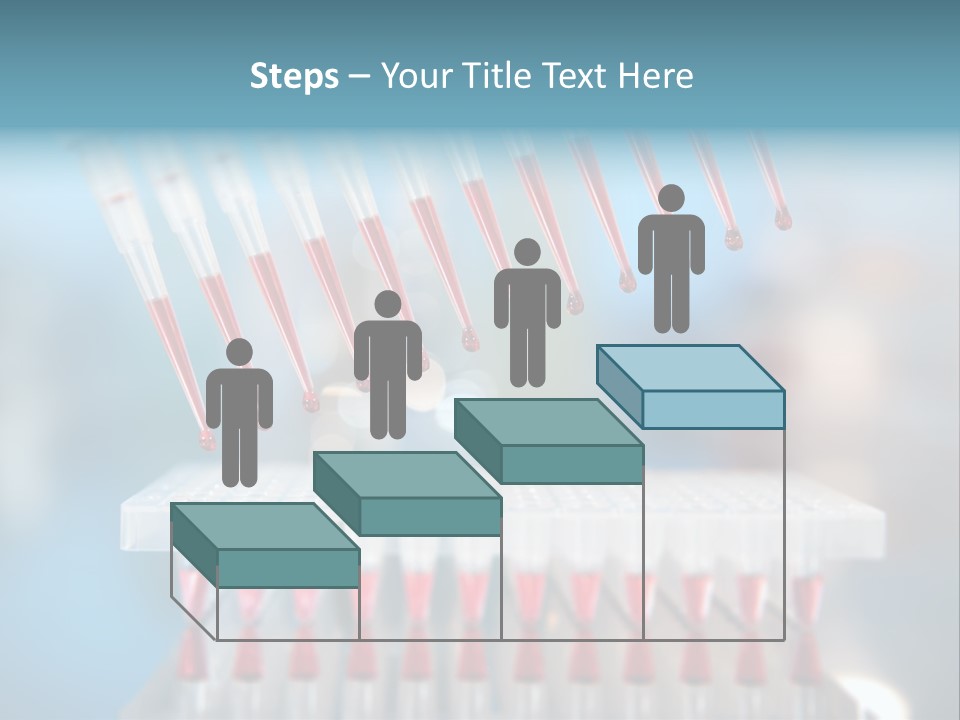 Pipette Tips Genetic Modified PowerPoint Template