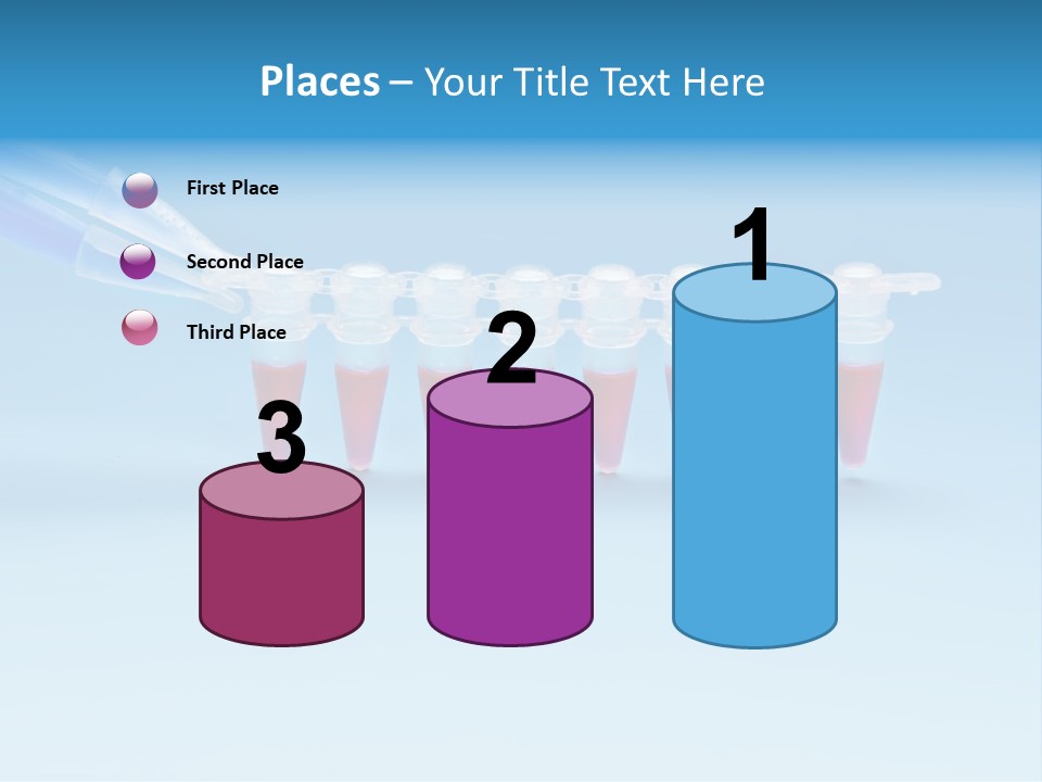 Pcr Stripe Cover Dna Amplification PowerPoint Template