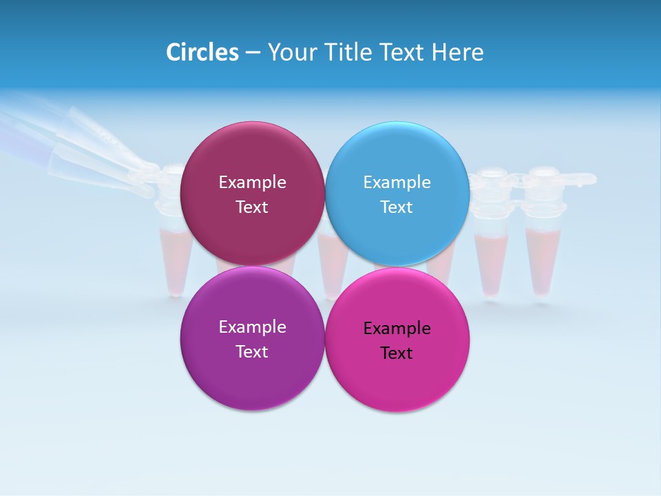Pcr Stripe Cover Dna Amplification PowerPoint Template