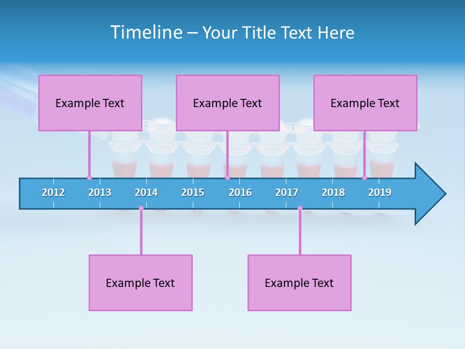Pcr Stripe Cover Dna Amplification PowerPoint Template
