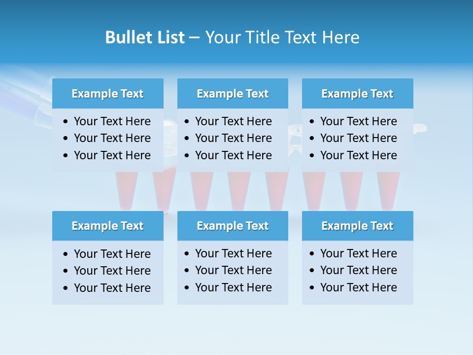 Pcr Stripe Cover Dna Amplification PowerPoint Template