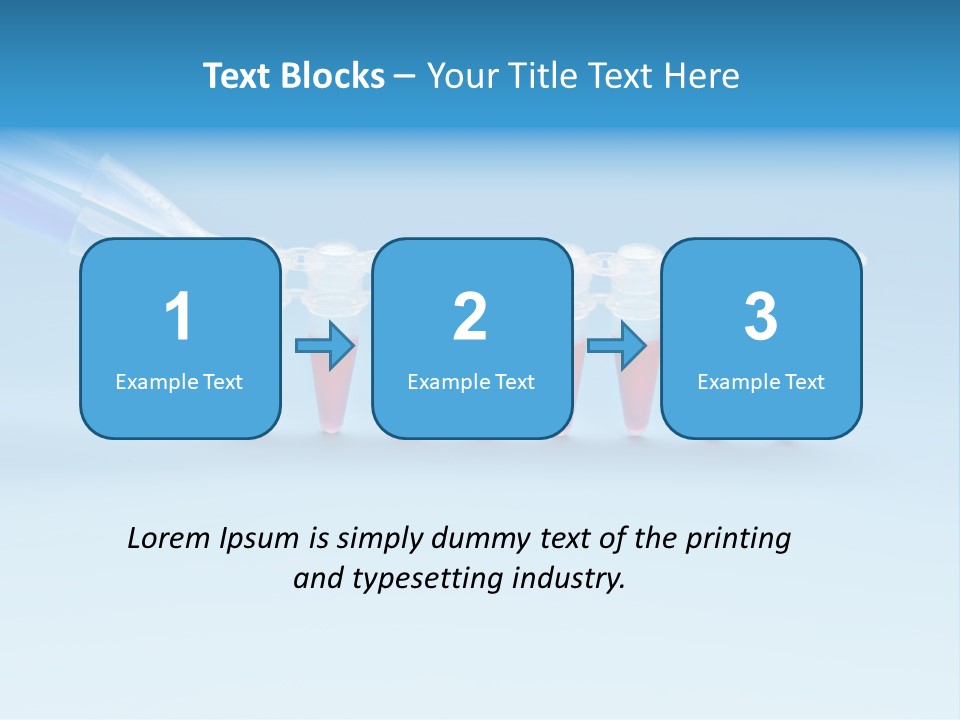 Pcr Stripe Cover Dna Amplification PowerPoint Template