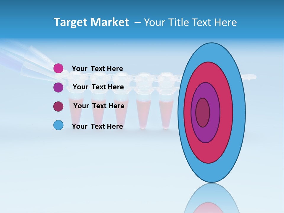 Pcr Stripe Cover Dna Amplification PowerPoint Template