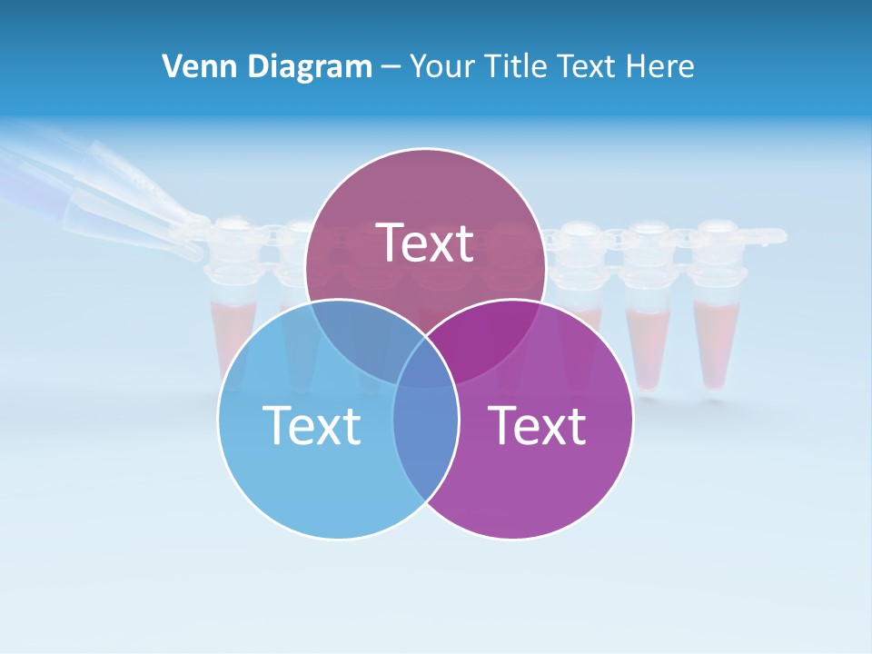 Pcr Stripe Cover Dna Amplification PowerPoint Template
