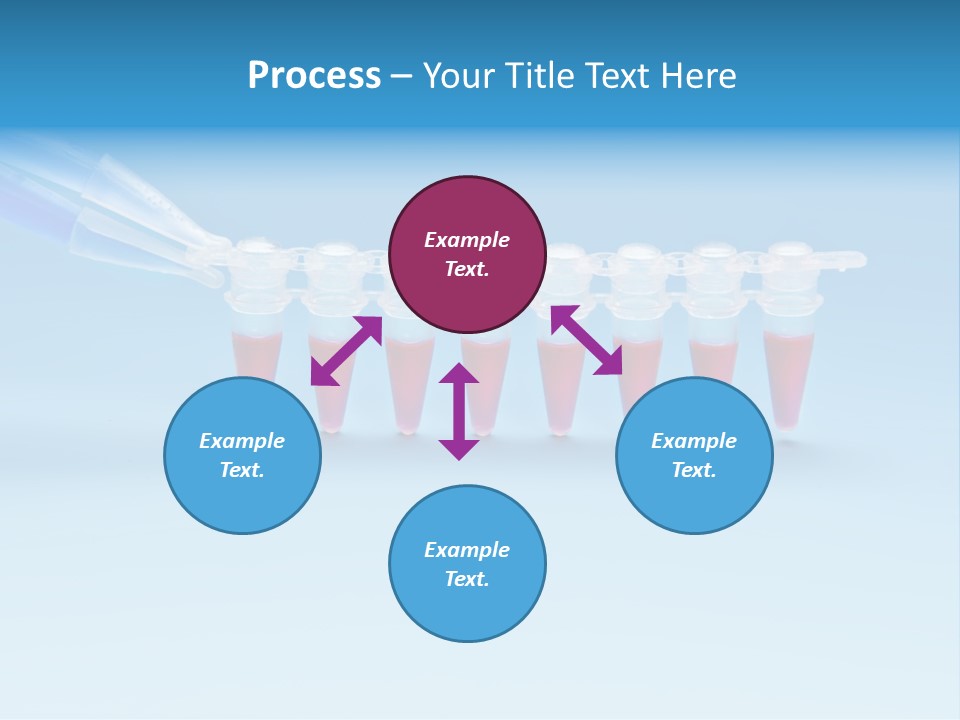 Pcr Stripe Cover Dna Amplification PowerPoint Template