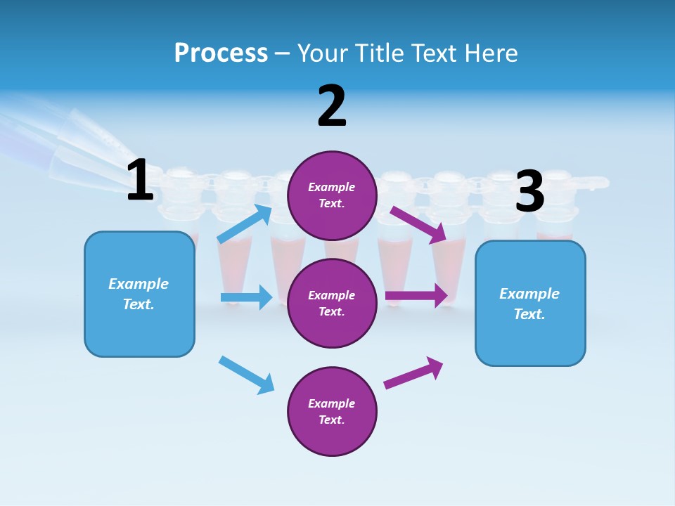 Pcr Stripe Cover Dna Amplification PowerPoint Template