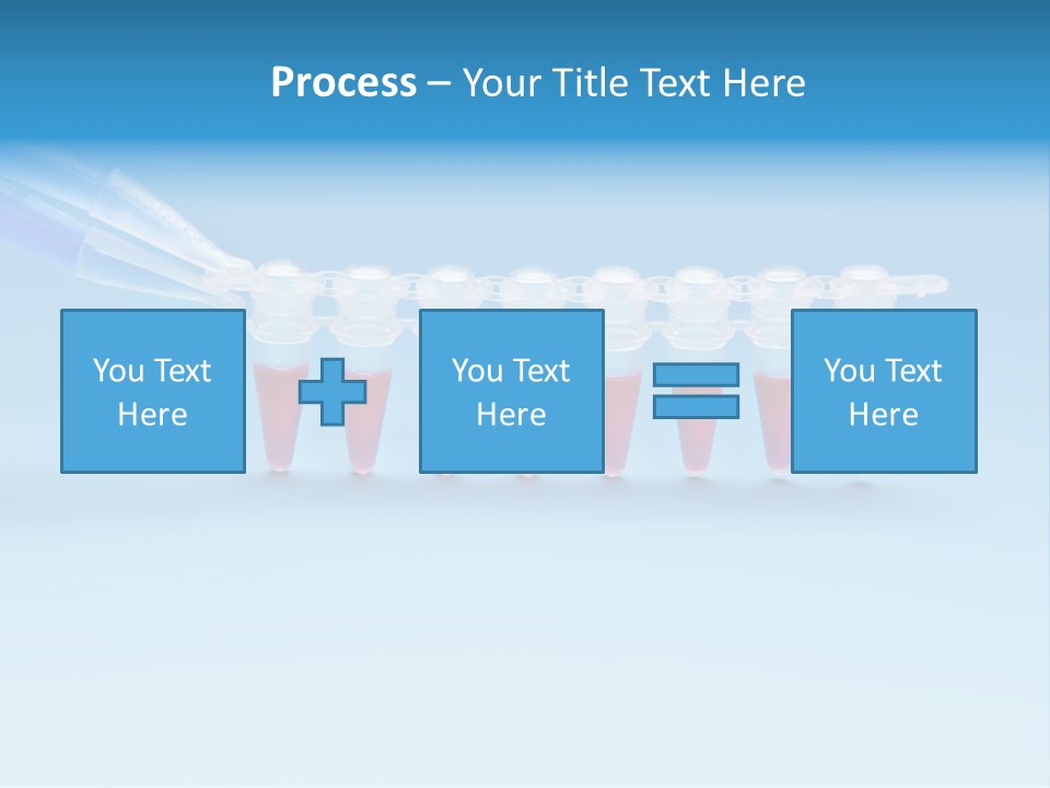 Pcr Stripe Cover Dna Amplification PowerPoint Template