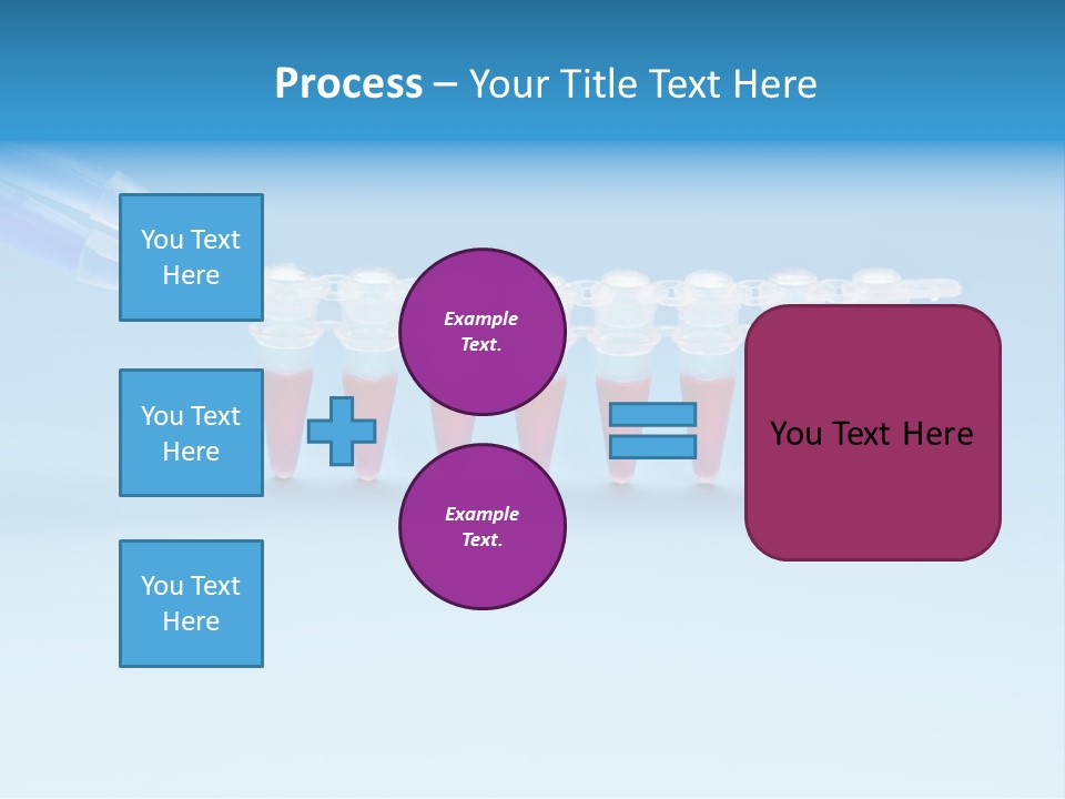 Pcr Stripe Cover Dna Amplification PowerPoint Template