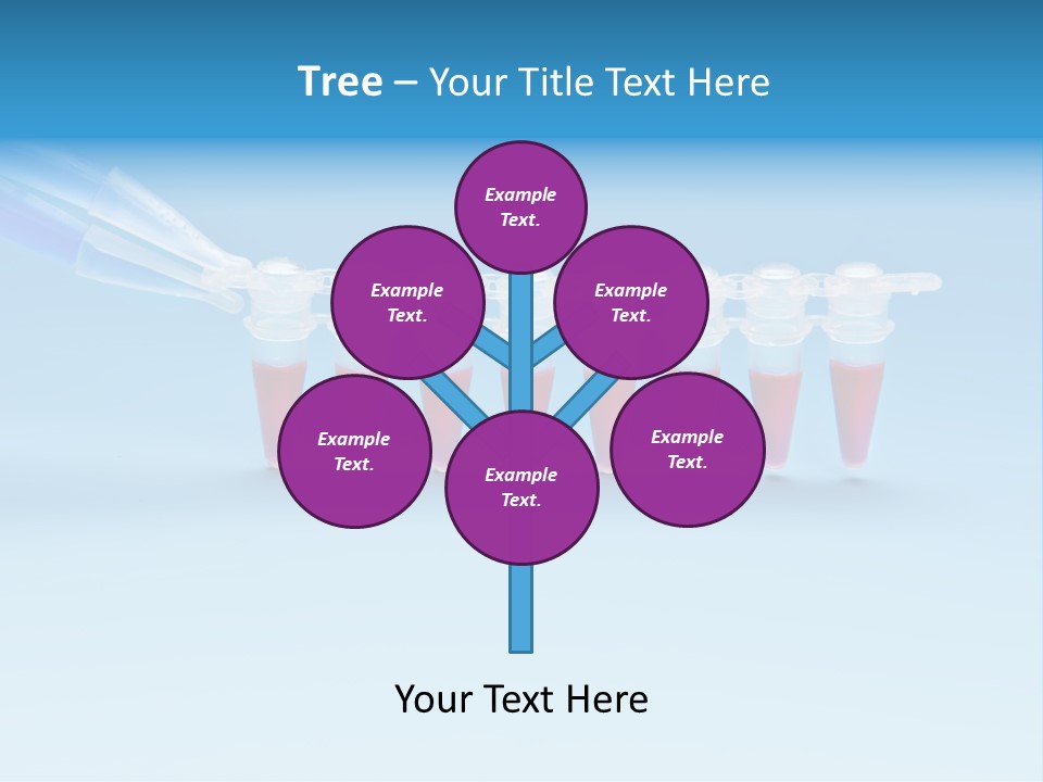 Pcr Stripe Cover Dna Amplification PowerPoint Template