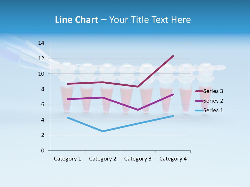 Pcr Stripe Cover Dna Amplification PowerPoint Template