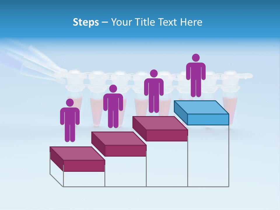 Pcr Stripe Cover Dna Amplification PowerPoint Template