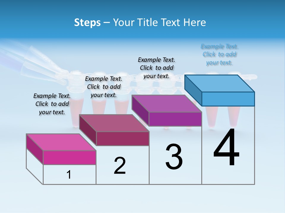 Pcr Stripe Cover Dna Amplification PowerPoint Template