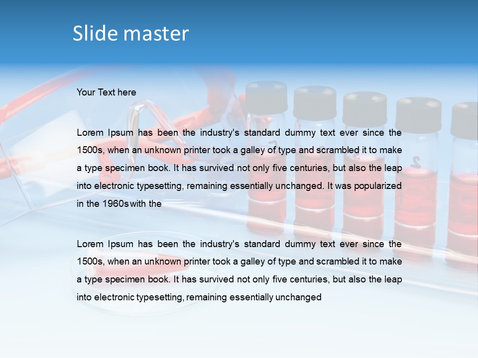 Culture Medium Research Glasses PowerPoint Template