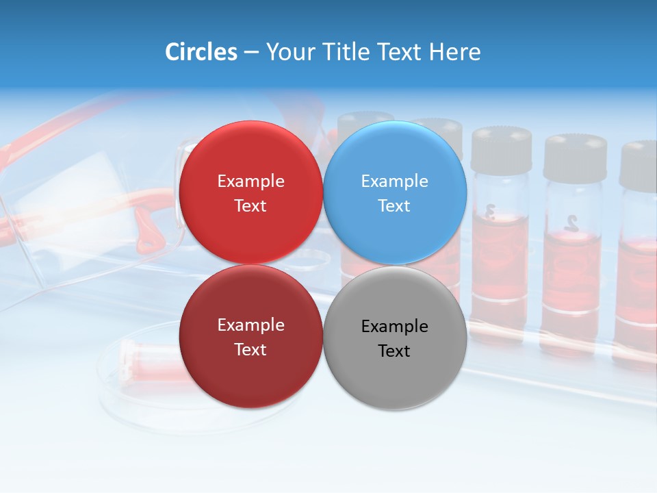 Culture Medium Research Glasses PowerPoint Template
