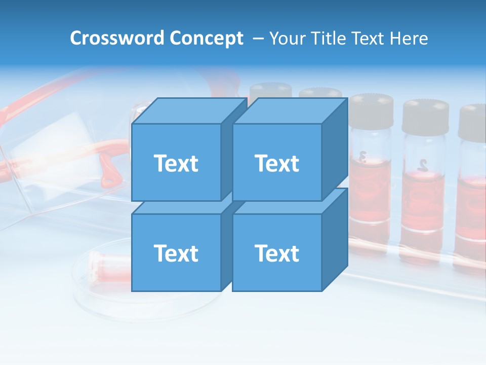 Culture Medium Research Glasses PowerPoint Template