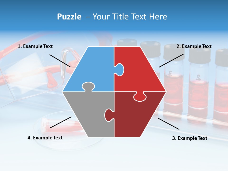 Culture Medium Research Glasses PowerPoint Template