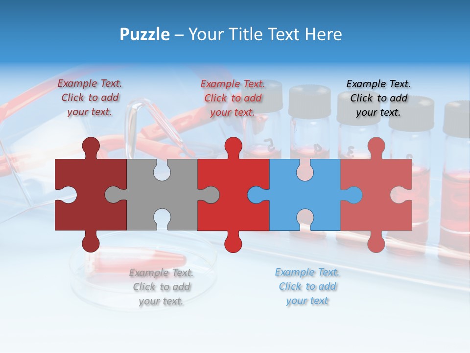 Culture Medium Research Glasses PowerPoint Template