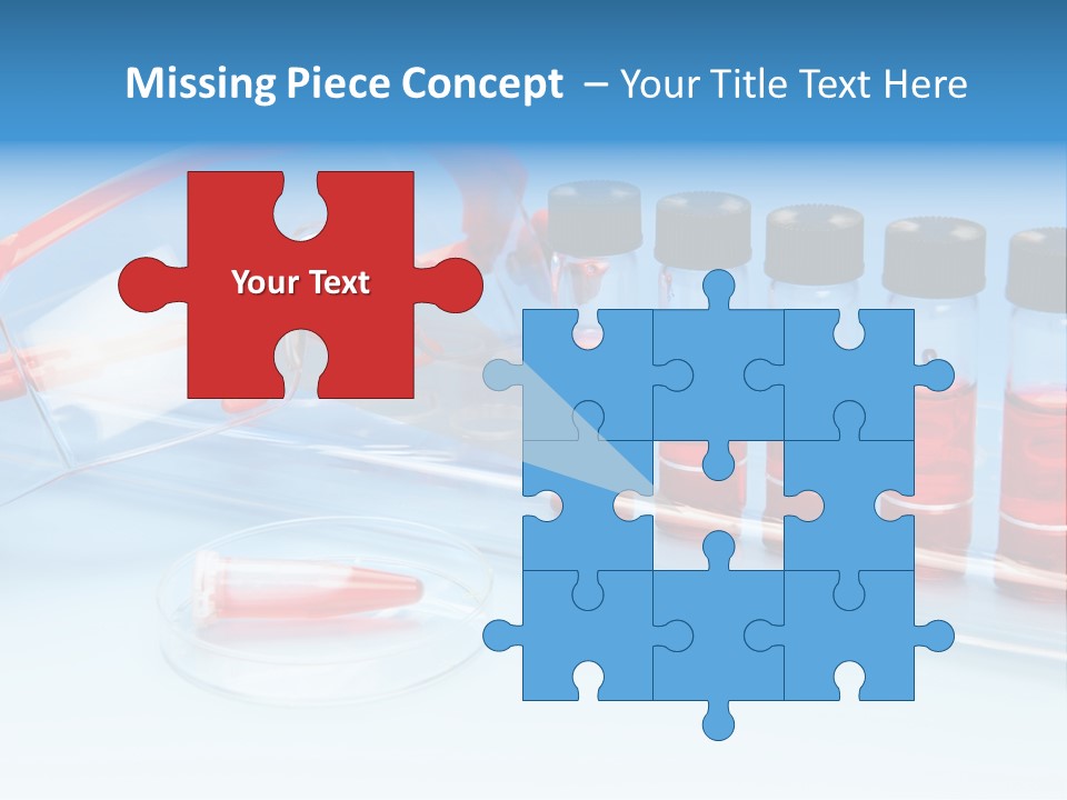 Culture Medium Research Glasses PowerPoint Template