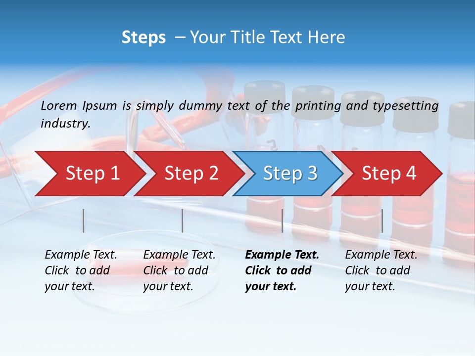 Culture Medium Research Glasses PowerPoint Template