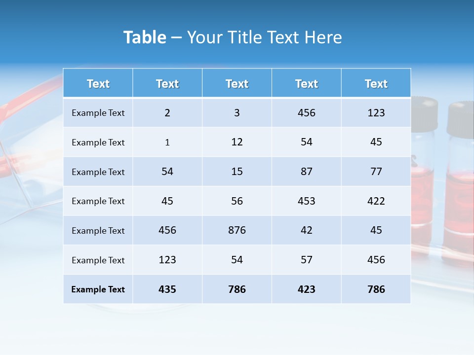 Culture Medium Research Glasses PowerPoint Template