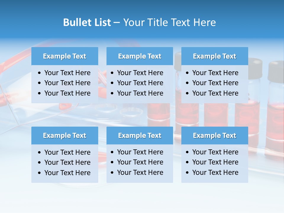 Culture Medium Research Glasses PowerPoint Template