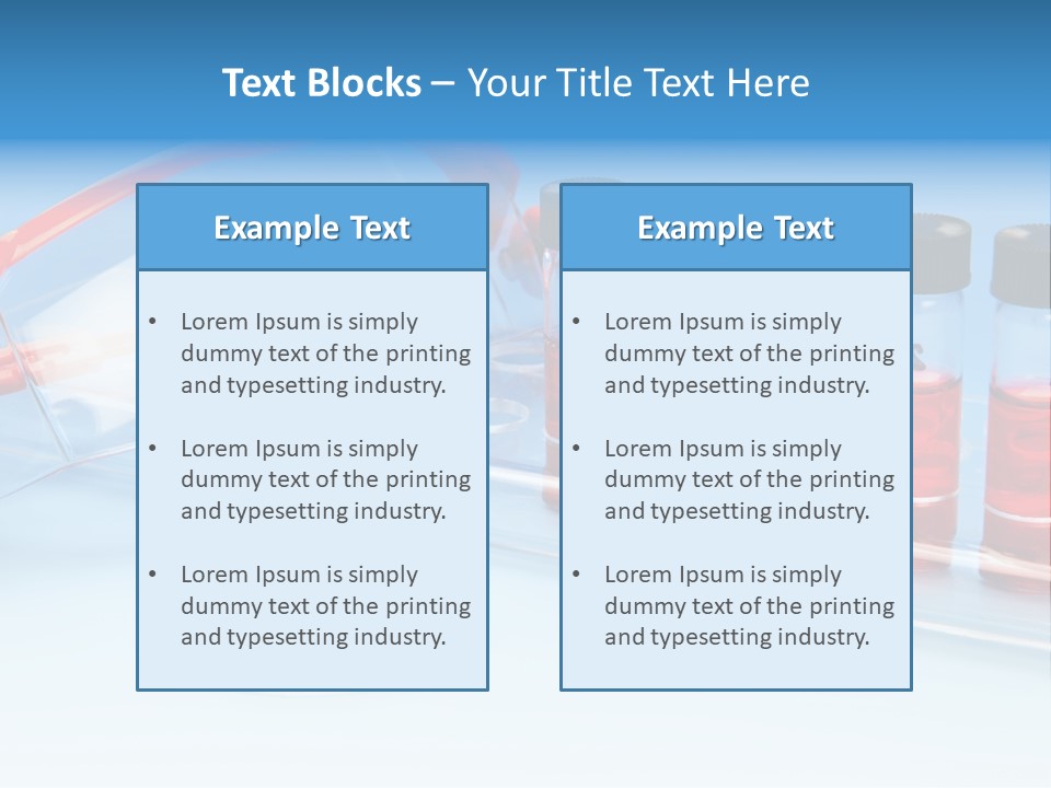 Culture Medium Research Glasses PowerPoint Template