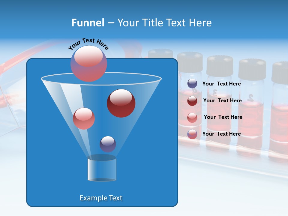 Culture Medium Research Glasses PowerPoint Template